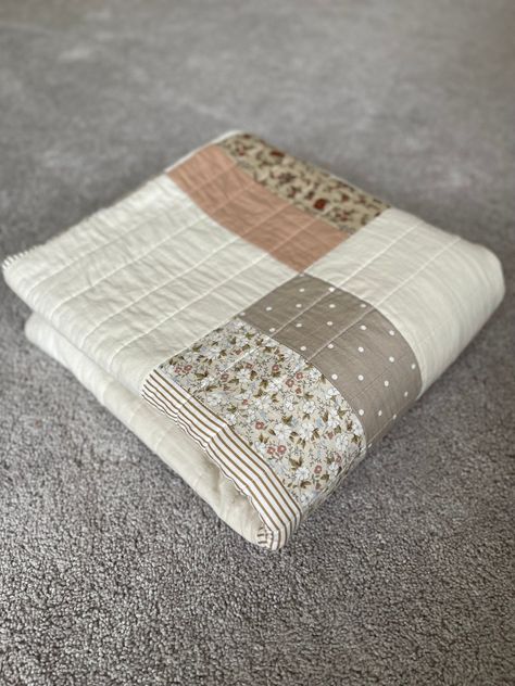 Charm square quilt