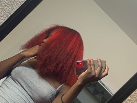 red dye blow dryed Red Straight Hair, Red Lace Front Wigs Straight, Bright Red Natural Hair Black Women, Straight Red Wig, Bright Red Frontal Wig, Bright Red Wig, Red Hair, Straight Hairstyles, Long Hair Styles