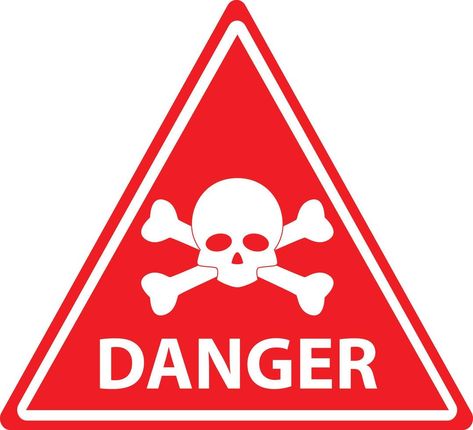 red danger skull crossbones warning on white background. danger warning message logo. flat style. restricted zone, sign. dangerous chemicals symbol. Danger Zone Logo, Danger Logo Design, Restricted Logo, Danger Sticker, Danger Symbol, Message Logo, Danger Signs, Organic Skin Care Brands, Iphone Wallpaper Stills