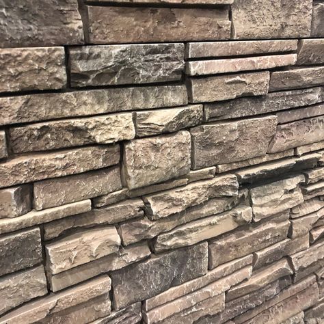 Rock Panels Exterior, Fake Stone Exterior House, Faux Rock Wall Interior Stone Panels, Faux Stone Veneer Fireplace, Faux Stone Panels Exterior Front Porches, Exterior Faux Stone Panels, Stacked Stone Exterior House, Veneer Stone Exterior House, Fake Stone Exterior