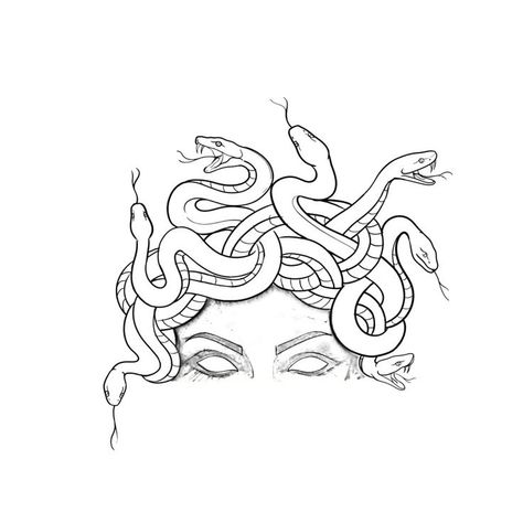 Tato Grunge, Acab Tattoo, Medusa Tattoo Design, 그림 낙서, Tattoos Geometric, Medusa Tattoo, Greek Tattoos, Tattoo Style Drawings, Line Art Tattoos