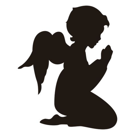 Praying angel silhouette PNG Design Angel Png, Angel Silhouette, Angel Vector, Praying Angel, Shadow Puppets, Silhouette Png, Modern Graphic Design, Backgrounds Free, Design Ad