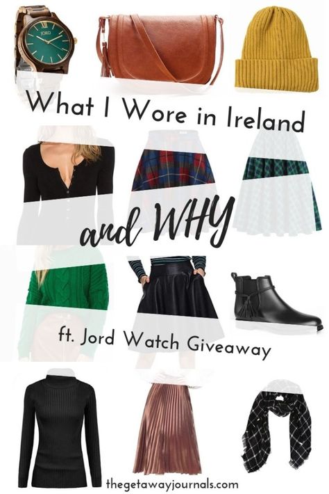 What I Wore In Ireland and Why October Outfits, Ireland Fashion, Red Plaid Scarf, Winter Travel Outfit, Outfit For Travel, Fashion Journals, Grey Turtleneck, Fall Capsule Wardrobe, Planning A Trip