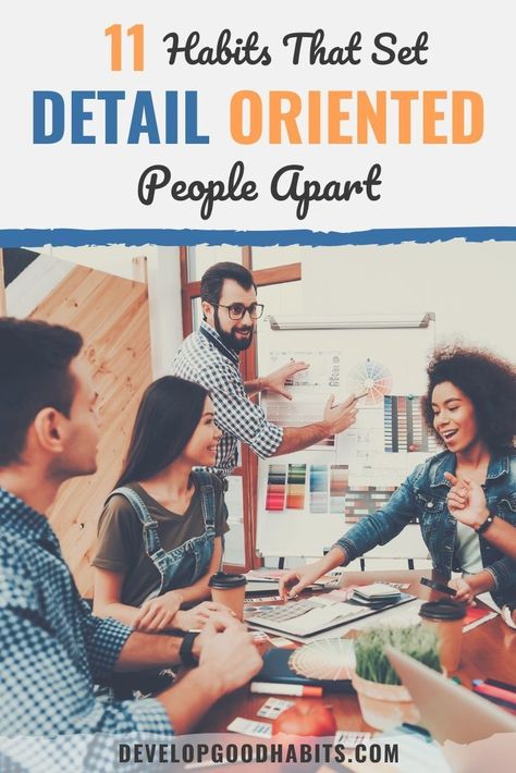 Discover 11 habits of people who are detail oriented and know what sets them apart. | detail oriented | detail oriented people | detail oriented resume #detailoriented #habits #personaldevelopment #personalgrowth Detail Oriented, How To Analyze People, 7habits Of Highly Effective People, The Seven Habits Of Highly Effective People, Habit Of Successful People, What Are The 7 Habits Of Highly Effective People, Daily Routine Habits, Critical Thinking Questions, Personal Growth Plan