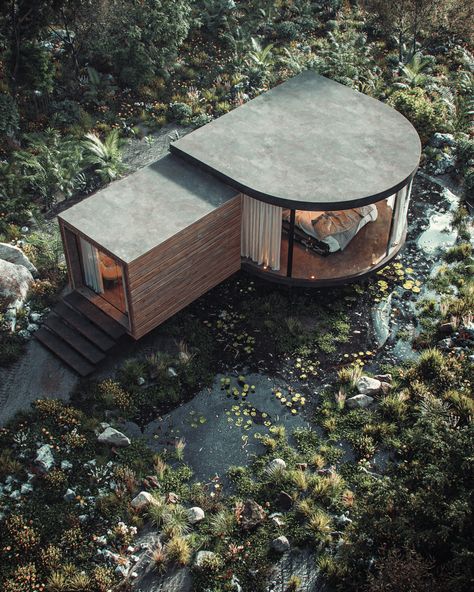 In the Woods. Archviz - Artwork / Finished Projects - Blender Artists Community Blender Architecture, Forest Environment, Environment Projects, Blender Models, Architecture Rendering, Day Time, Artist Community, 3d Modelling, 3d Projects