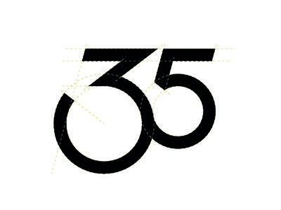 35th Anniversary Number 35 Design, 35 Number Logo, 35 Number Design, 2 Logo Number, 30 Number Design, Ninja Turtle Crafts, Number Icon, 35 Anniversary, 30 Anniversary