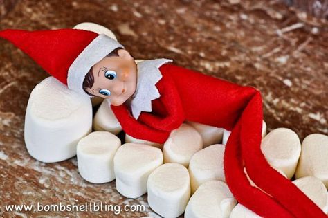 Nap Time | 33 Genius Elf On The Shelf Ideas Elf Magic, Awesome Elf On The Shelf Ideas, Xmas Elf, Elf Antics, Elf Fun, And So It Begins, 4 December, Buddy The Elf, 12 December