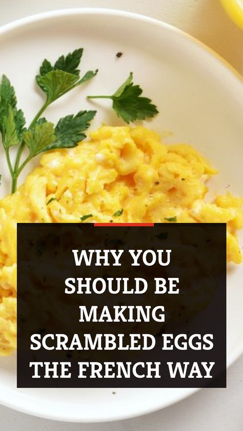 French Scrambled Eggs, French Cooking Recipes, Best Scrambled Eggs, French Eggs, Best Egg Recipes, Ways To Cook Eggs, Scrambled Eggs Recipe, Million Subscribers, Egg Recipes For Breakfast