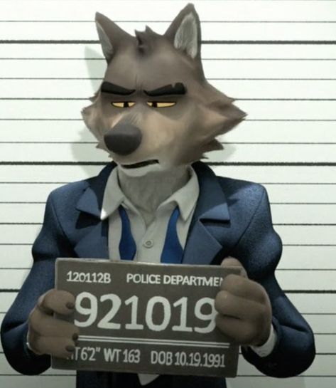 Mr Wolf The Bad Guys, Wolf The Bad Guys, Wolf Gif, Dallas Green, Mr Wolf, Mister Wolf, The Bad Guys, Mug Shot, Big Bad Wolf