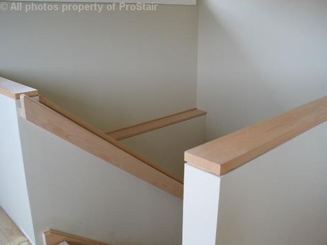 Knee Wall Stairs, Half Wall Staircase, Hammock House, Handrail Ideas, Interior Millwork, Understair Storage, Wall Stairs, Custom Stairs, Wainscoting Stairs