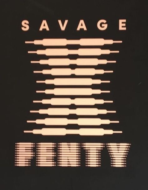 Rihanna Savage X Fenty Logo Savage X Fenty Logo, Savage X Fenty Sets, Fenty Logo, Rihanna Savage, Savage Logo, Fenty Savage, Body Logo, Fenty Rihanna, Savage Fenty