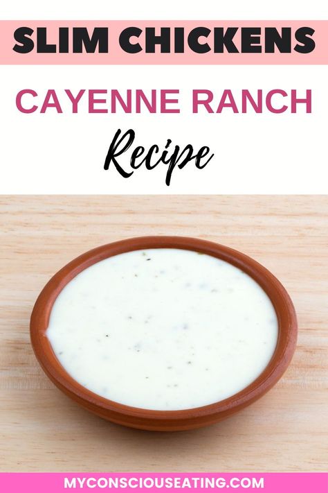 Experience the kick of flavor in Slim Chickens' Cayenne Ranch recipe that I've got down to a science. The spicy cayenne and tangy ranch create a bold dressing that's perfect for salads and dips! #SlimChickensCayenneRanch #SpicyRanch #DressingRecipe Cayenne Ranch Recipe, Cayenne Ranch Dressing, Slim Chickens Cayenne Ranch Recipe, Cajun Ranch Dressing, Slim Chickens, Ranch Dressing Chicken, Creamy Potato Salad, Ranch Recipe, Ranch Dip