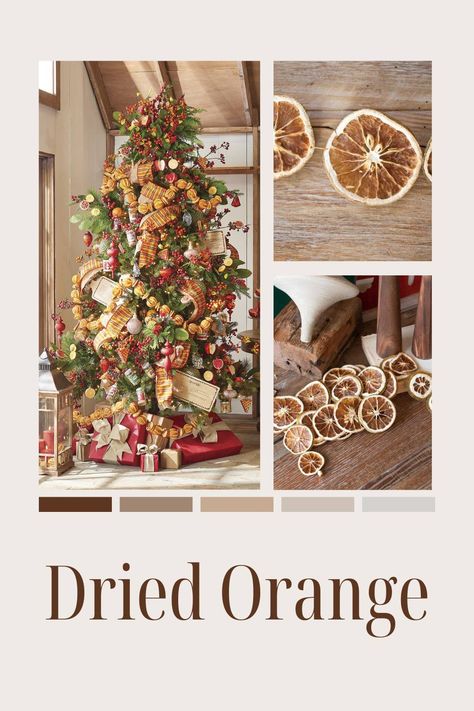 This dried orange slice garland is perfect for fall and winter decor....and it's so unusual! It's a product from Trendy Tree. It would look great as a fall decoration on a back porch too. Or use it on a Christmas tree that you put up in the fall and leave through winter! Check it out! #garland #falldecor #driedoranges Fall Theme Christmas Tree, Orange Slice Garland, Grey Christmas Tree, Christmas Tree Theme, Fall Lantern, Tree Theme, Boho Style Decor, Orange Christmas, Orange Slice