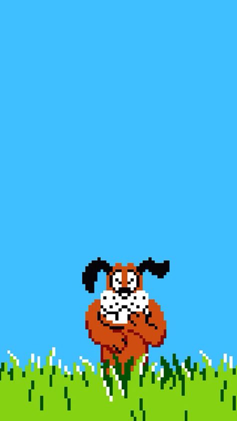 Duck Hunt Iphone5 Wallpaper Wallpapers Pixel, Retro Games Wallpaper, Background Edit, Not Wallpaper, Wallpaper Best, Duck Hunt, Game Wallpaper Iphone, Adventure Time Characters, Nintendo Fan Art