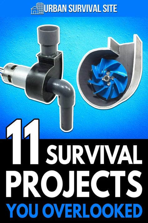 These survival projects could be essential to your family's safety in an emergency. Find out how to get started. Survival Projects, Emergency Preparedness Checklist, Survival Prepping Diy, Survival Skills Emergency Preparedness, Off Grid Survival, Doomsday Survival, Shtf Survival, Survival Project, Emergency Prepardness