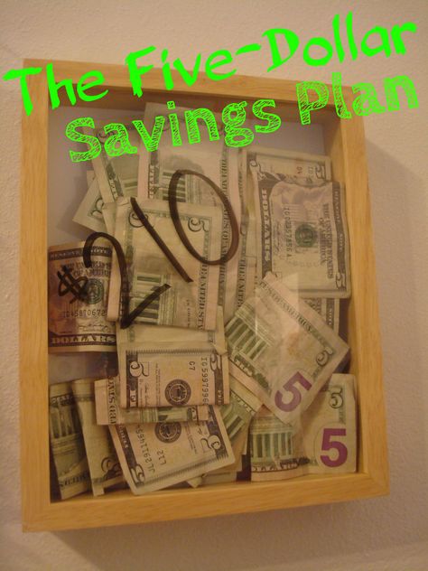 $5.00 Savings Plan~Every time you get a $5.00 bill, you save it and at the end of the year you get yourself something nice, or use it for Christmas. Dekor Diy, Budget Saving, Savings Plan, Saving Ideas, Fun Craft, Money Saver, End Of The Year, Budget Planner, Ways To Save