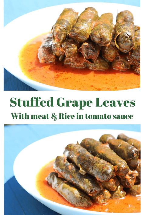 Lebanese stuffed grape leaves by Zaatar and Zaytoun - Lebanese Recipes Grape Leaves Recipe Lebanese, Warak Enab, Chaldean Recipe, Greek Appetizer, Lebanese Dishes, Grape Leaves Recipe, Arabisk Mad, Wine Leaves, Yummy Vegetable Recipes