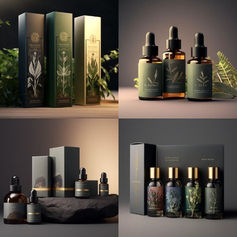 Top 10 Packaging Design Trends You Can't Ignore in 2024 Botanical Skincare Packaging, Body Products Packaging, Rustic Packaging Design, Natural Packaging Design, Cosmetic Bottle Design, Beauty Product Label Design, Skincare Brand Design, Natural Cosmetics Packaging, Cosmetics Packaging Design