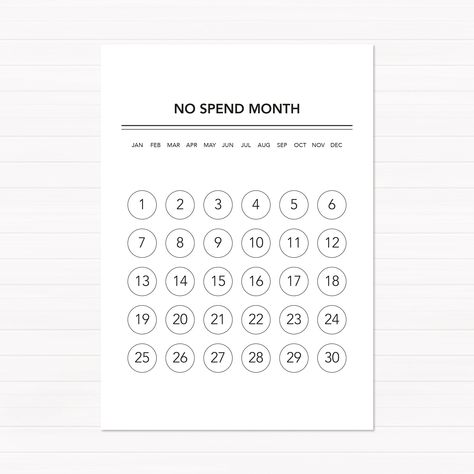 #No_Spend_Month_Template #No_Spend_January #No_Spend_Month #Month_Template No Spend Month Template, No Spend Month, Month Template, Meal Prep Planner, No Spend, No Spend Challenge, Month October, Frugal Family, Social Media Planner