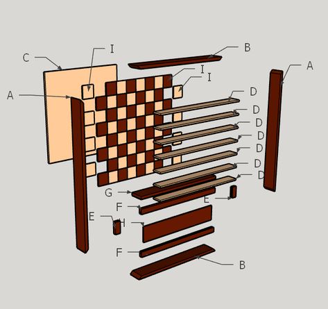 Wall Chess Board Diy, Diy Vertical Chess Board, Wall Chess Board, Chess Board Ideas, Chess Board Diy, Diy Chess Board, Vertical Chess Board, Chess Diy, Diy Chess Set