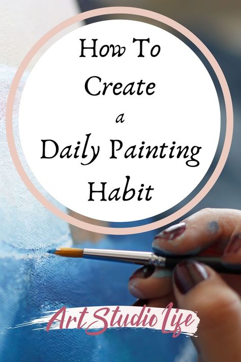 Practice Painting Ideas, How To Find Your Painting Style, How To Practice Painting, Start Painting How To, How To Start Painting For Beginners, How To Be A Good Artist, Beginner Oil Painting Step By Step, How To Get Good At Painting, Painting Practice Ideas