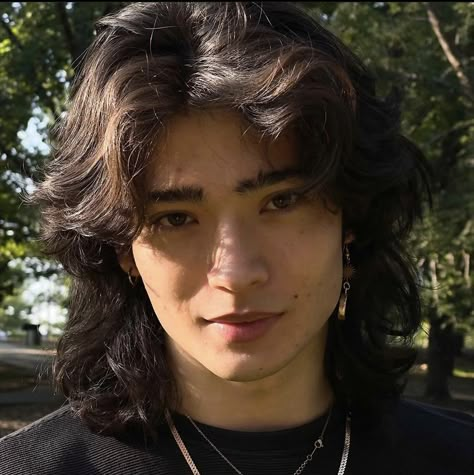 Half Asian Face Claims Male, Poc Face Claims Male, Asian Male Face Claims, Poc Male Face Claims, Androgynous Face Claim, Asian Wolf Cut, Poc Face Claims, Long Hair Wolf Cut, Hair Claim