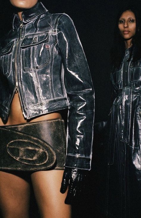 Diesel Fashion, Diesel Brand, Fashion Mood Board, Futuristic Fashion, Mood Board Fashion, Mode Inspo, Grunge Fashion, Fashion Killa, Leather Jackets