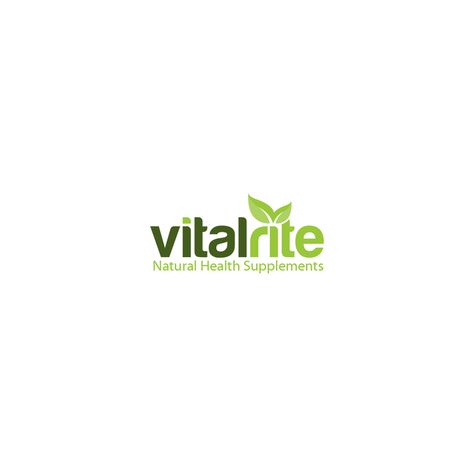 Vital Rite Natural Health Supplements Natural Products Logo, Pharmacy Logo, Organic Food Logo, Healthy Logo, Nutrition Logo, Health Is Wealth Quotes, Wealth Quotes, Natural Health Supplements, Life Logo