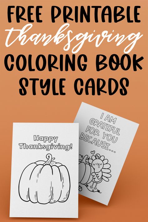 Thankful Cards For Teachers, Thanksgiving Cards For Kids Homemade, Thanksgiving Card For Teacher, Free Thanksgiving Coloring Pages Kids, Thankful Cards Thanksgiving, Free Printable Thanksgiving Cards, Thanksgiving Kids Activities Printables, Thankful Cards Printable, Thanksgiving Free Printables For Kids