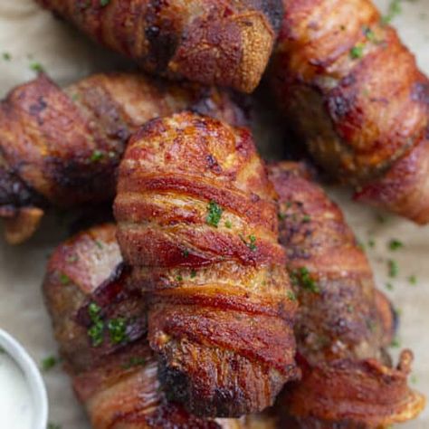 Air Fryer Armadillo Eggs - I Am Homesteader Smoked Jalapeno Poppers, Dinner Recipes Air Fryer, Texas Twinkies, Armadillo Eggs, Air Fryer Dinner, Stuffed Jalapeno, Bbq Party Food, Smoked Jalapeno, Bbq Food