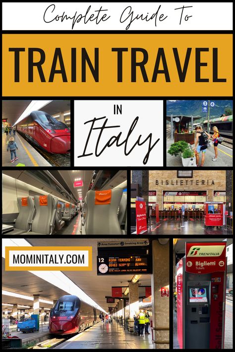 Italian Train Travel, Italy To Switzerland Train, Italy Train Routes, Taking Trains In Italy, Train Travel In Italy, Italy Train Travel, Trains In Italy, Train In Italy, Italy Skiing