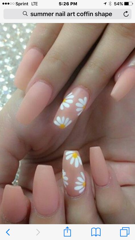 Pastel Pink Nails With Flowers, Baby Pink Nails With Flowers, Simple Flower Nail Designs Ring Finger, Cute Nails For Girls 10-12, Nails For 9-10 Yrs Old, Nails For 11 Yrs Old Pink, Nails For11 Year Olds, Acrylic Nails For Kids 10-12 Short, Nails For 13 Yrs Old