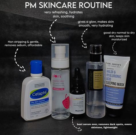 Night Body Care Routine, Night Time Skin Care Routine Order, Night Skin Care Routine Aesthetic, India Skincare, Night Routine Skincare, Pm Skincare Routine, Night Time Skincare Routine, Pm Skincare, Face Lightening