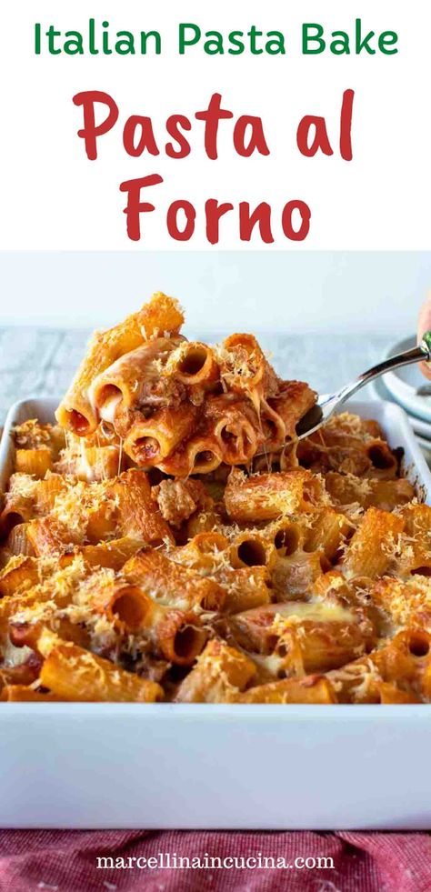 Pasta al Forno Recipe Pasta Al Forno Recipe 12 Tomatoes, Al Forno Pasta Recipe, Pasta Forno, Pasta Al Forno 12 Tomatoes, Pasta Al Forno Recipe, Italian Pasta Bake Recipes, Oven Baked Pasta, Oven Baked Pasta Recipes, Oven Pasta