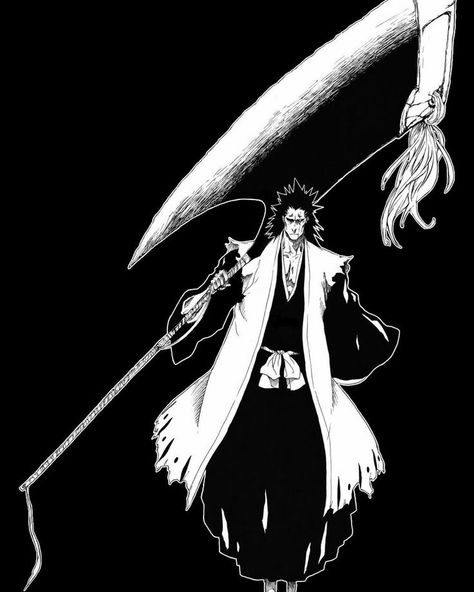 Kenpachi Zaraki Manga, Kenpachi Zaraki Bankai, Kenpachi Bankai, Bleach Tattoo, Bleach Pictures, David Silva, Kenpachi Zaraki, Arte Ninja, Bleach Anime Ichigo