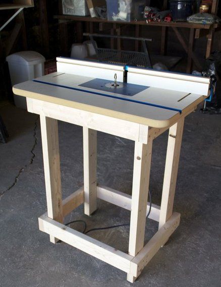 Router Table Base Woodworking Router Table, Easy Garage Storage, Router Table Plans, Diy Router Table, Diy Router, Desk With Drawer, Router Tables, Wood Shop Projects, Woodworking Table