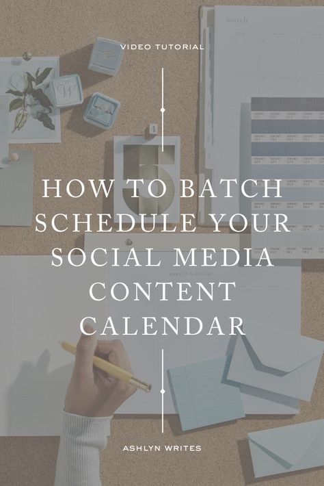 How to Batch Schedule your Social Media Content Calendar | Ashlyn Writes | Creating a calendar for social media that’s automated with a repeatable workflow is my best content creation strategy, so in this blog post, I’m taking you through a CoSchedule tutorial for Facebook and showing you behind-the-scenes of the Plann Instagram app. #contentcalendar #facebook #instagram Free Social Media Templates, Social Media Content Planner, Create A Calendar, Instagram App, Social Media Content Calendar, Content Calendar, Social Media Planning, Social Media Marketing Content, Social Media Calendar