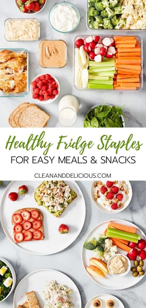 Eat Clean For A Week, Healthy Quick Lunches Clean Eating, Plain Healthy Meals Simple, Healthy Whole Foods Grocery List, Healthy Snacks For Fridge, Meal Prep Snacks Clean Eating, Whole Food List Clean Eating, Clean Eating Easy Lunch, Healthy Go To Meals