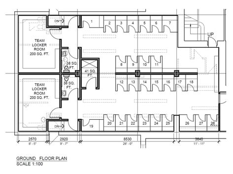 Mixed-gender changing room at St. Stephen Middle School causes stir among parents | CBC News School Bathroom Layout, Changing Rooms Ideas, Public Shower Room Plan, Public Toilet Design Plan, Locker Room Layout, Changing Room Design, Gym Changing Room, Tub Master Bath, Bathroom Layout Ideas Floor Plans