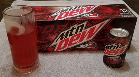 Richard Reviews Everything : Mountain Dew Code Red Mountain Dew Voltage, Blue Mountain Dew, Mountain Dew Bottle, Mountain Dew Red, Diet Mountain Dew, Mtn Dew, Red Mountain, Code Red, Be More Chill