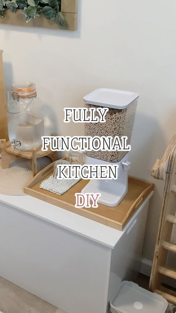 A Z I Z A | Honest Motherhood on Instagram: "✨This is your sign to DIY your toddler’s play kitchen into a functional kitchen ✨ . . . . . . . . . #kids#toddlers#twins#twintoddlers#montessoriathome#minifridge#Montessori#accessiblefood#foodfortoddlers#meals#breakfast#twinbrothers#reels#fyp#foryou#viral#lunch#toddlermeals#twinparents#twinmom#twindad#howto#lifestyle#tips#hacks#blw#formula#solids#functionalkitchen#playkitchen" Montessori Kitchen Diy, Ikea Kids Kitchen Hack, Montessori Play Kitchen, Ikea Kids Kitchen, Diy Kids Kitchen, Meals Breakfast, Toddler Kitchen, Twin Toddlers, Kids Playroom Decor