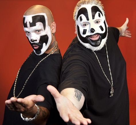 Shaggy 2 Dope and Violent Jay     Insane Clown Posse Insane Clown Posse Albums, What Is A Juggalo, Juggalo Family, Violent J, J Makeup, Clown Posse, Insane Clown Posse, Insane Clown, The Last Laugh