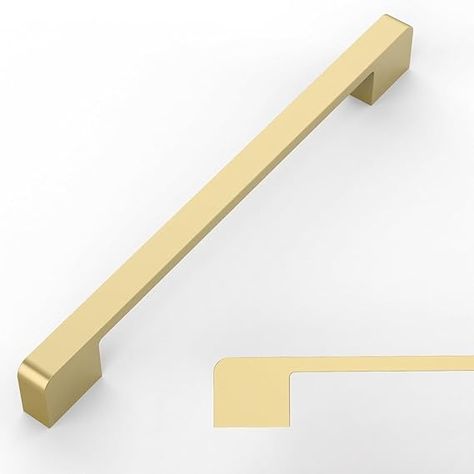 Amerdeco 10 Pack Brushed Gold Cabinet Pulls 6.3 Inch(160mm) Hole Center Cabinet Hardware Kitchen Cabinet Handles for Bathroom Drawer Pulls Dresser Pulls ZH0062… - Amazon.com Bathroom Drawer Pulls, Cabinet Hardware Bathroom, Cabinet Hardware Kitchen, Drawer Pulls Dresser, Gold Cabinet Pulls, Hardware Kitchen, Gold Cabinet, Bathroom Drawers, Dresser Pulls