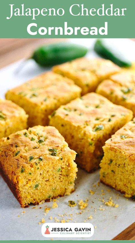 Indulge+in+the+perfect+blend+of+spicy+and+sweet+with+my+irresistible+jalapeño+cornbread+recipe!++✨🌶️🌽+Moist,+fluffy,+and+packed+with+flavor,+this+cornbread+is+a+must-try+for+any+foodie.+#cornbread+#spicyandsweet+#homemade+#comfortfood+via+@foodiegavin Homemade Jalapeno Cornbread, Cornbread Recipe Moist, Jalapeño Cornbread Recipe, Jalapeno Cheddar Cornbread, Cheddar Cornbread, Jalapeño Cornbread, Jalapeno Cheese, Jalapeno Cheddar, Cornbread Recipe