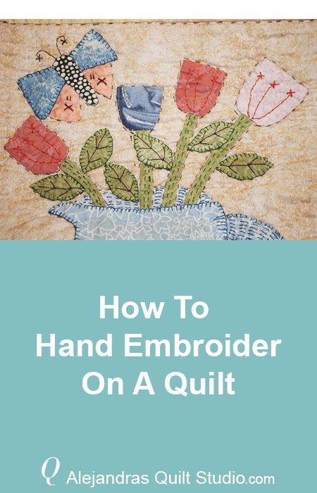 Embroidery On Quilts Ideas, Quilt Embroidery Designs, Embroidered Quilts Ideas, Embroidery On Quilts, Hand Pieced Quilts, Quilt Studio, Embroidery Quilting, Pieced Quilts, Start Quilting