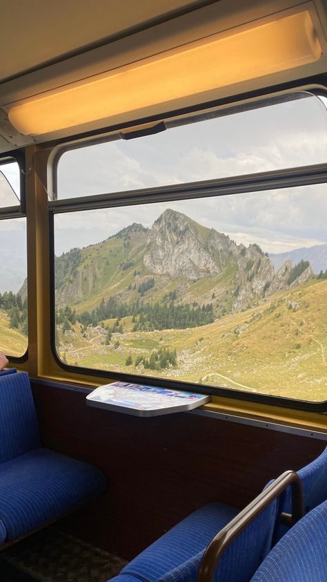 Switzerland Train Aesthetic, Train Ride Aesthetic, Switzerland Train, Interrail Europe, Montreux Switzerland, Choose Peace, Rainy Sky, Travel Things, Euro Summer