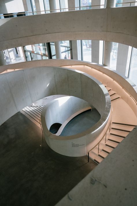 Concrete interior of the new London College of Fashion campus

#london #architecture #concrete #interior #design London, Concrete Interior Design, Architecture Concrete, Concrete Interiors, London College, London Architecture, London College Of Fashion, New London, Dream Life