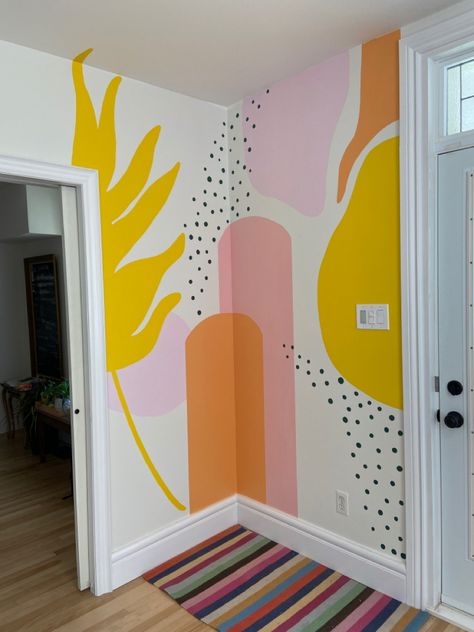 #mural #muraling #ladieswhopaint #muralist #ladieswhodraw #muralsofig #muralmock #mockup #digitalpainting #homemural #interiordesignmural #interiordesign #wallart #wallpaper #plantart #plantmural #torontomuralartist #canadianmuralartist #muralartist #paintwalls #vancouvermurals Wall Murals Diy, Interior Murals, Room Wall Painting, Decorating Home, Home Decor Living Room, Interior Home, Mural Wall Art, Decor Living Room, Paint Ideas