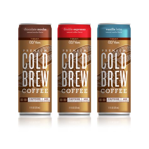 Cold Brew Brand, Cold Coffee Packaging, Coffee Can Packaging Design, Iced Coffee Logo Design, Cold Brew Can Design, Cold Brew Packaging Bottle Labels, Coffee Jar Packaging Design, Coffee Can Packaging, Nescafe Packaging