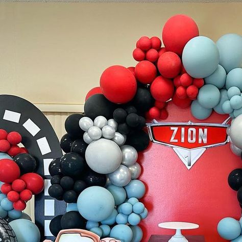 Disney Cars Balloon Arch, Disney Cars Balloon Garland, Cars Movie Balloon Garland, Pixar Cars Balloon Garland, Disney Cars Birthday Balloons, Monster Jam Balloon Arch, Monster Truck Balloon Garland, Disney Cars Birthday Theme, Disney Cars Theme